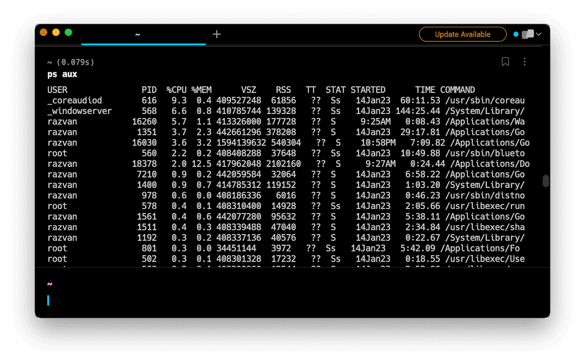Warp: The Linux/Unix Kill Command - Identifying and Killing Proces