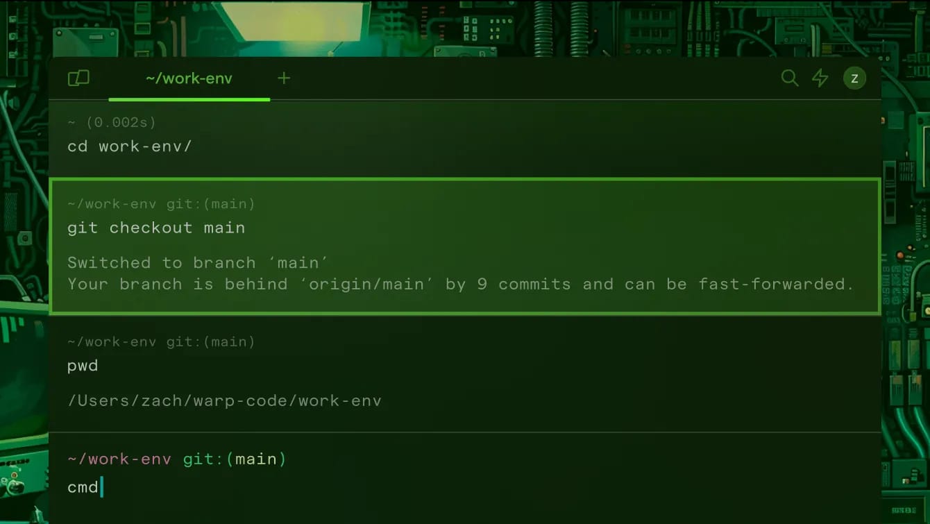 Warp, a Mac Terminal for the 21st Century | Warp