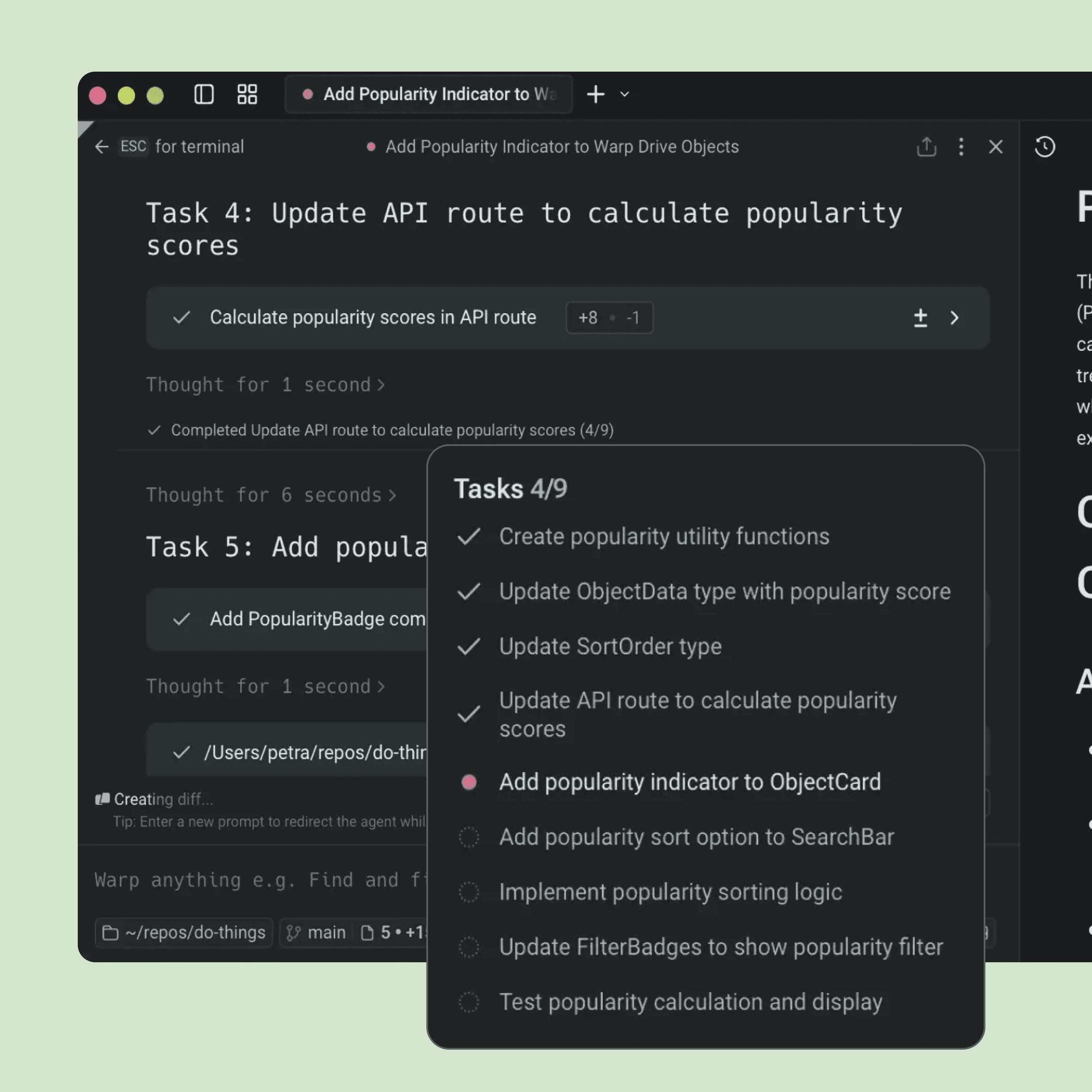 Warp Terminal product image