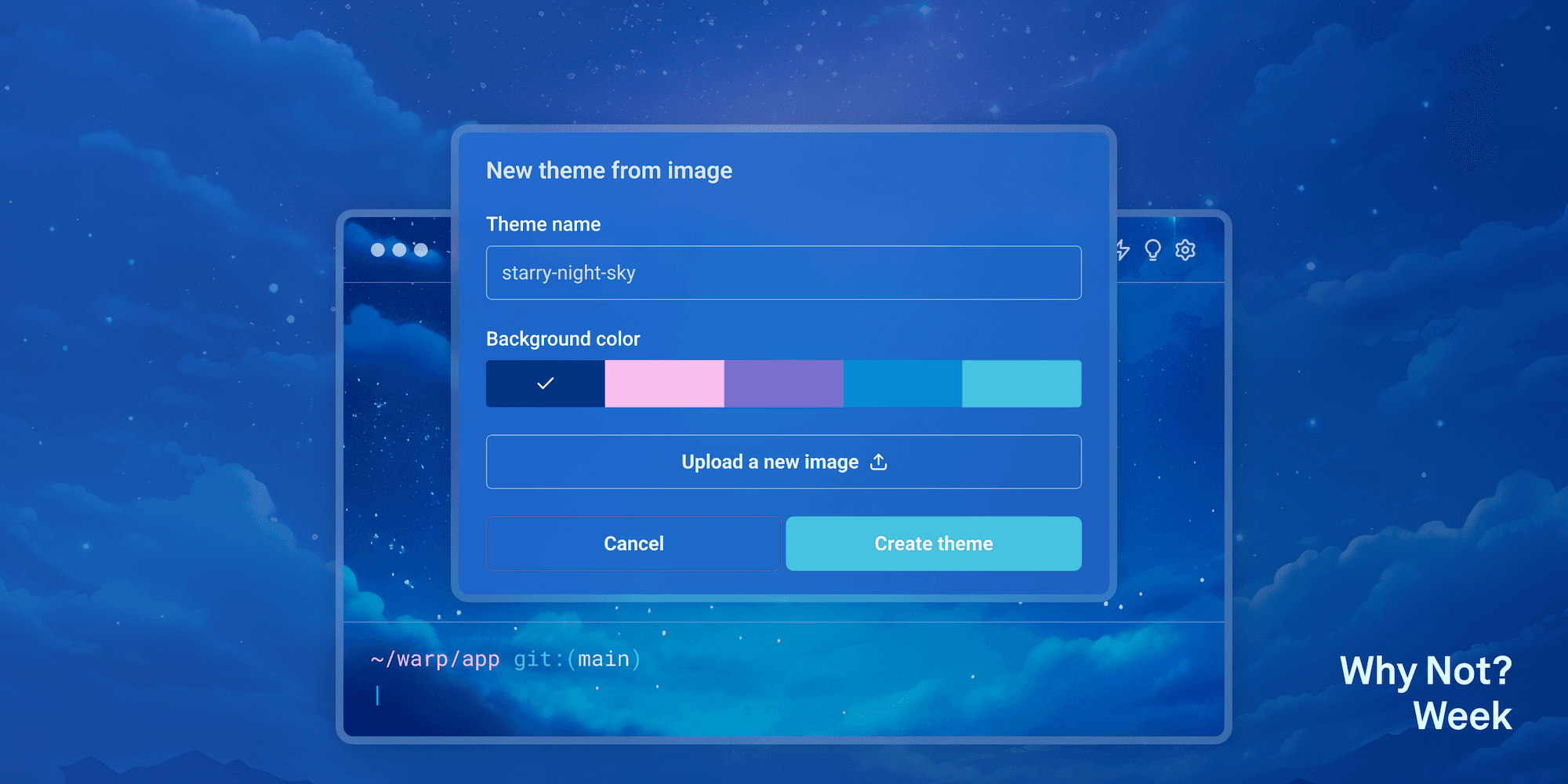 Create terminal themes from images. Why not?